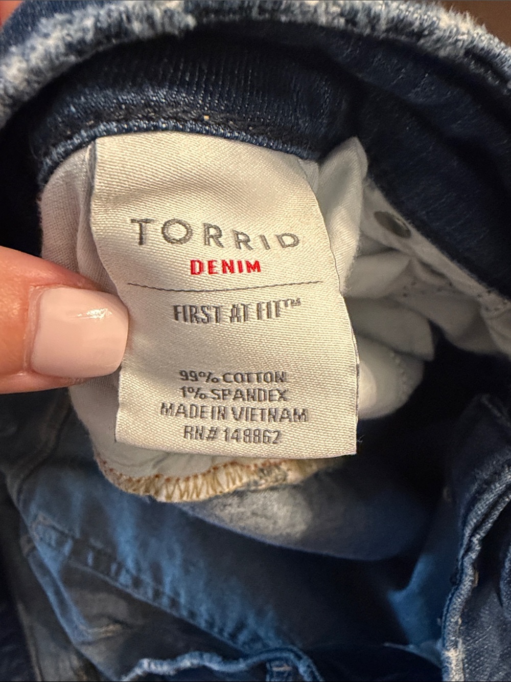 Torrid Cut Off Shorts - Picture 9 of 9